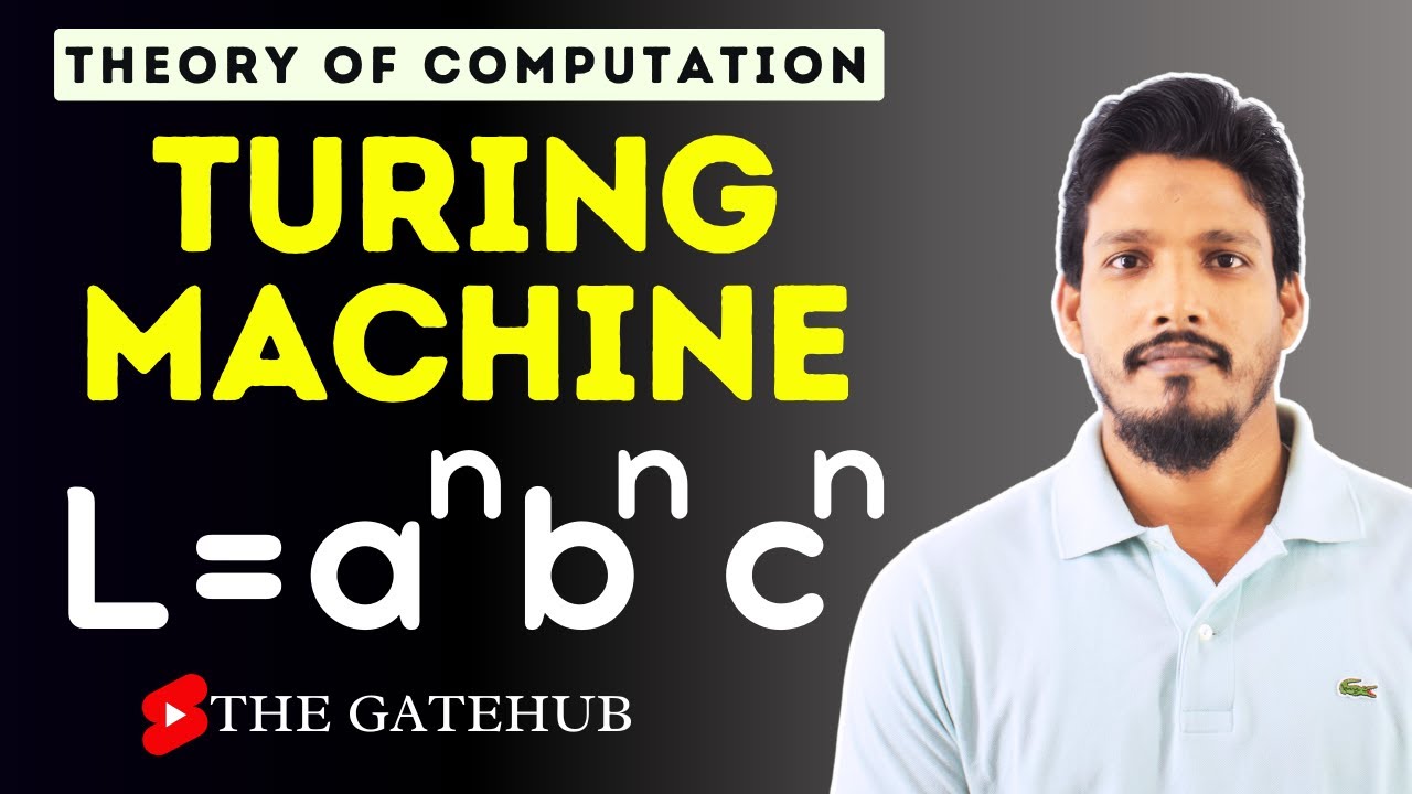 Turing Machine for the Language L = a^n b^n c^n