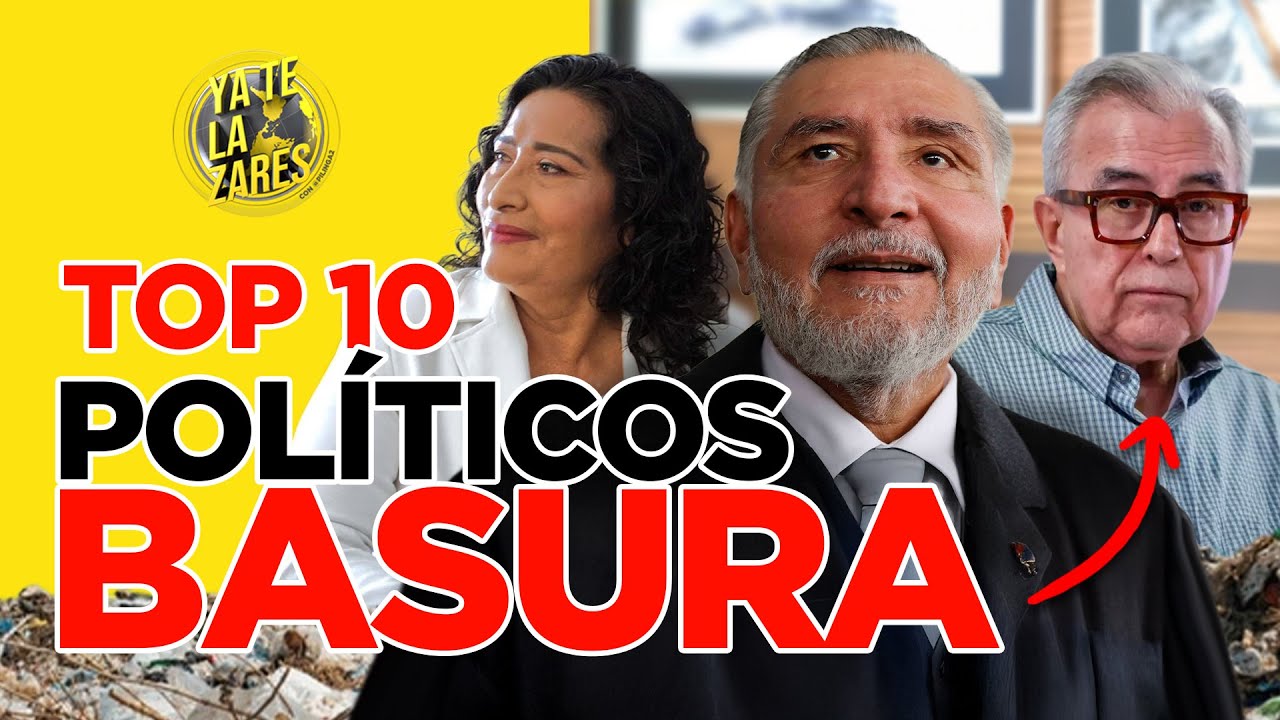 ¿Cuál de estos POLÍTICOS merece más tu DESPRECIO?  | YA TE LA ZARES
