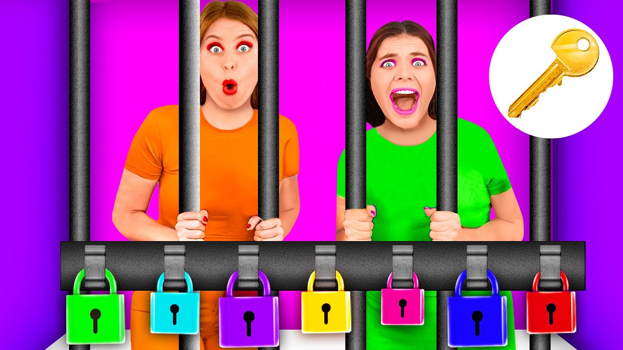 Побег из Комнаты Челлендж | Сумасшедшие Идеи для Пранков от BaRaDa Challenge