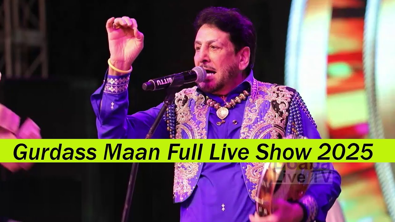 Experience the Unforgettable Gurdas Maan Live Show 2025 🎤