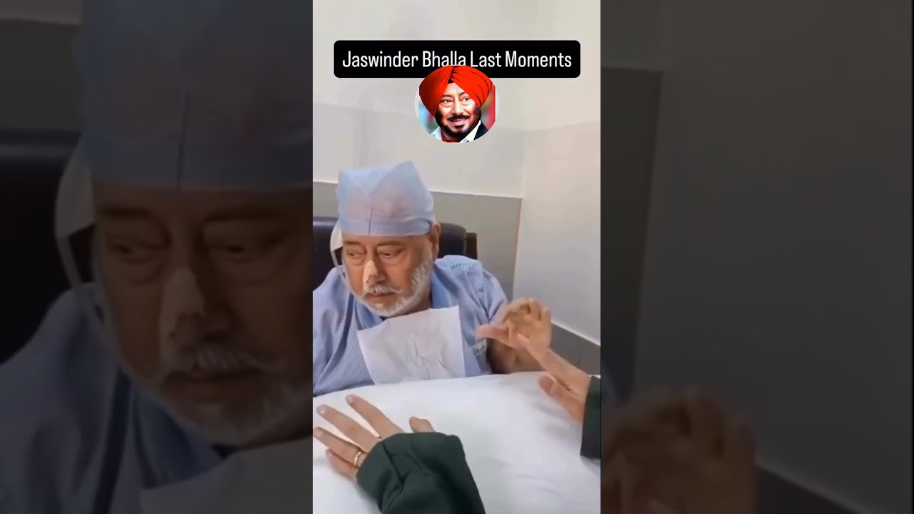 Remembering Jaswinder Bhalla: Legendary Punjabi Comedian's Life & Legacy π