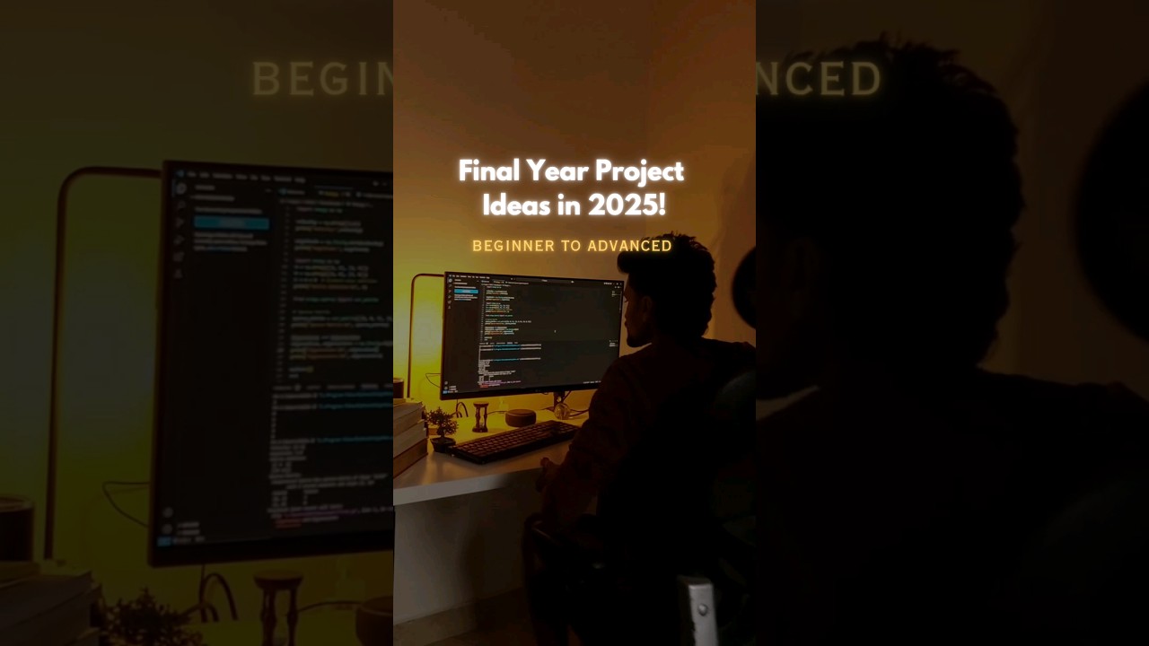 Final Year Project Ideas for 2025 | Free Resources for Students | Charan Tech Studio