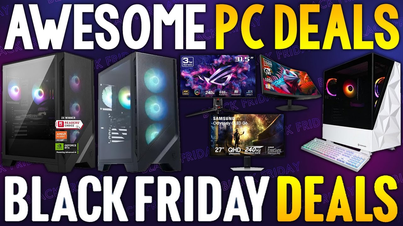 Top Gaming PC Black Friday Deals 2025 🎮