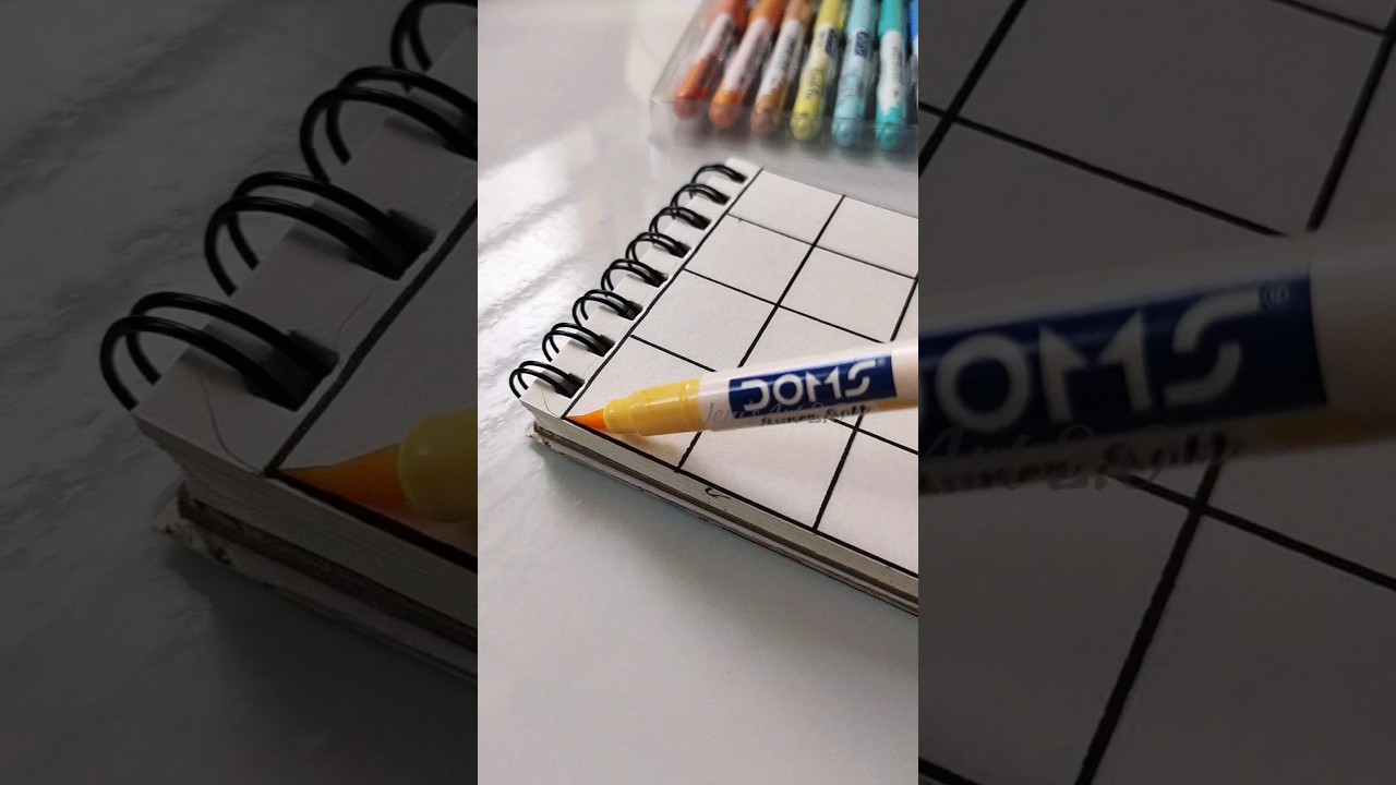 Easy zen doodle drawing tutorial #art #zentangle #satisfying