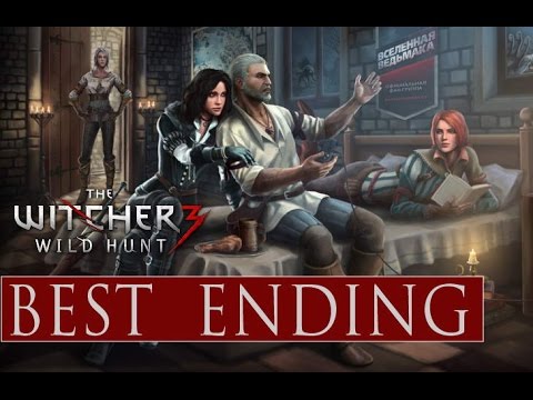 Witcher 3 ★ The Best Ending Ever ★ Happy Ending Yennefer
