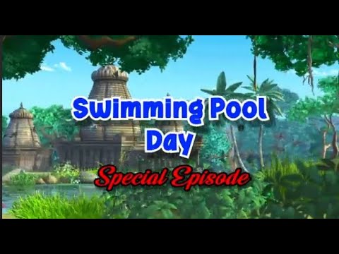 BLUE HAI PANI PANI! | National Swimming Pool DaySpecial Episode | JUNGLE BOOK | MOWGLI CARTOON