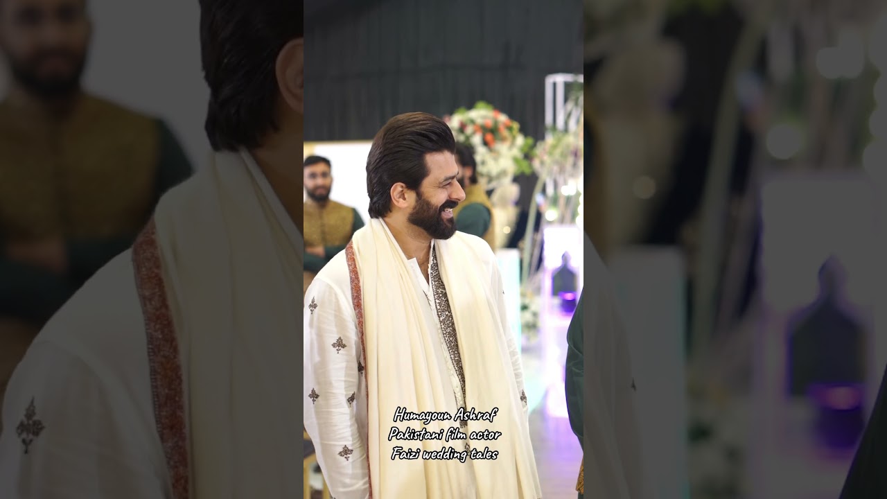 Humayoun Ashraf: Pakistani Actor's Stunning Wedding Highlights π