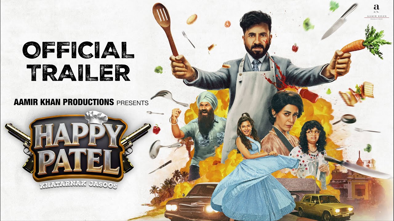 Happy Patel Khatarnak Jasoos | Official Trailer | Vir Das | Aamir Khan | 16th January 2026