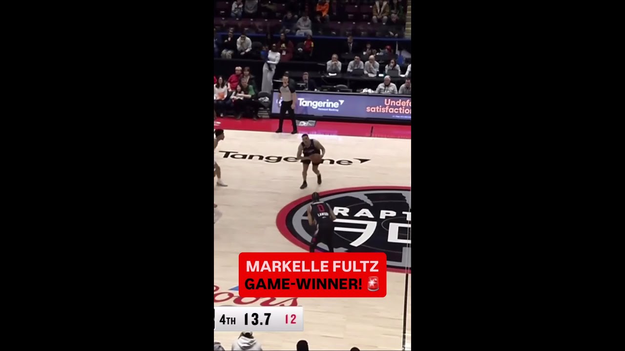 Markelle Fultz's GAME-WINNER Gives Raptors 905 A Wild 123-122 Victory!
