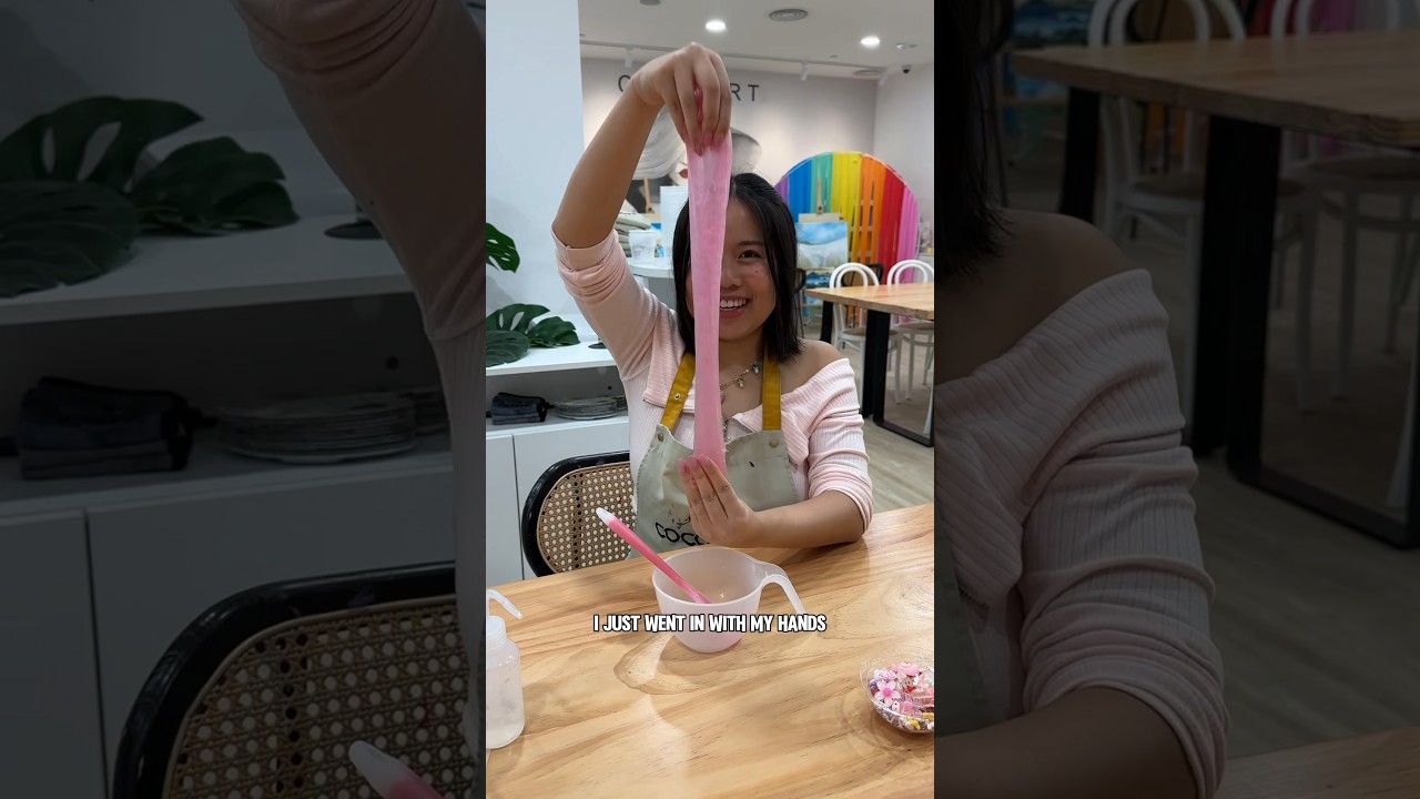 Coolest slime workshop in Singapore 🇸🇬