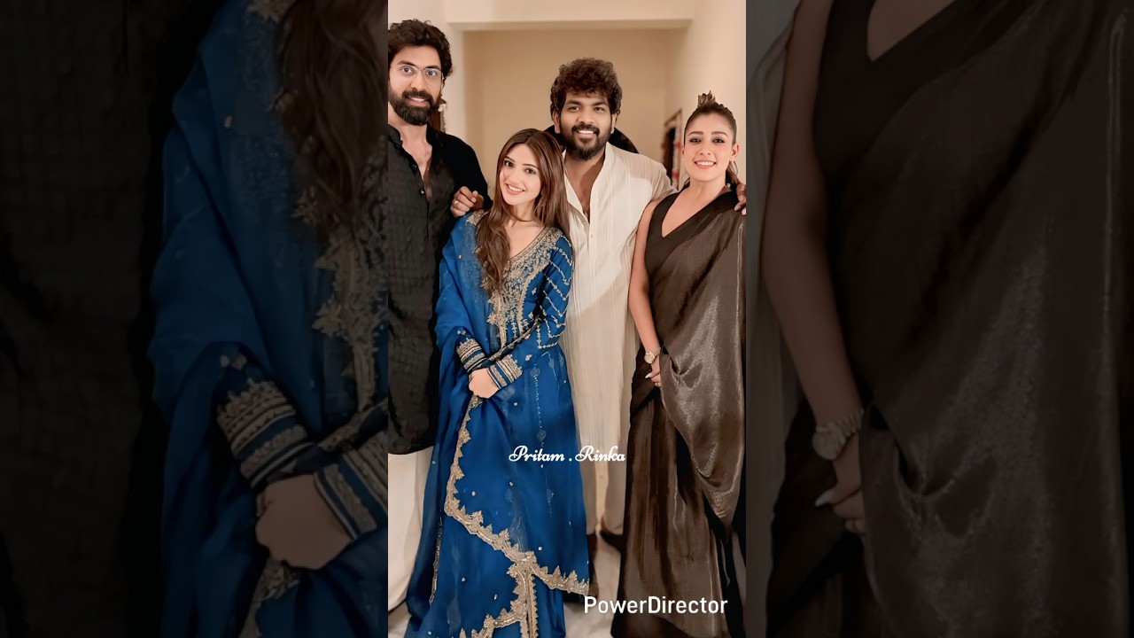 Nayanthara Shares Special Moments with Husband, Rana Daggubati & Sreeleela 🎥