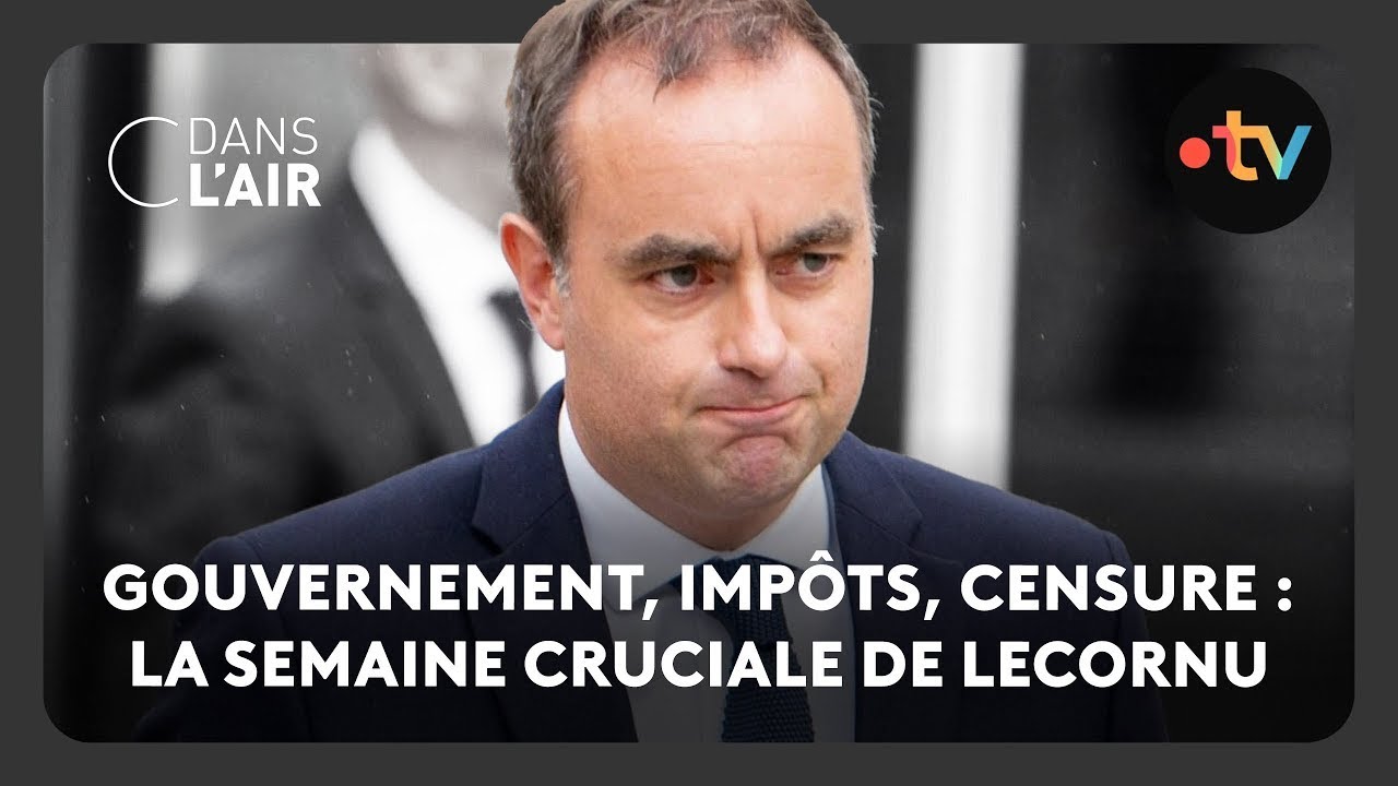 Semaine cruciale pour Lecornu : gouvernement, impôts et censure