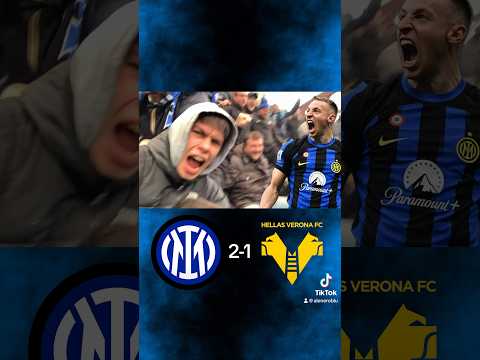 LIVE REACTION INTER-HELLAS VERONA 2-1⚫️🔵 #ForzaInter #LiveReaction #AleNeroblu