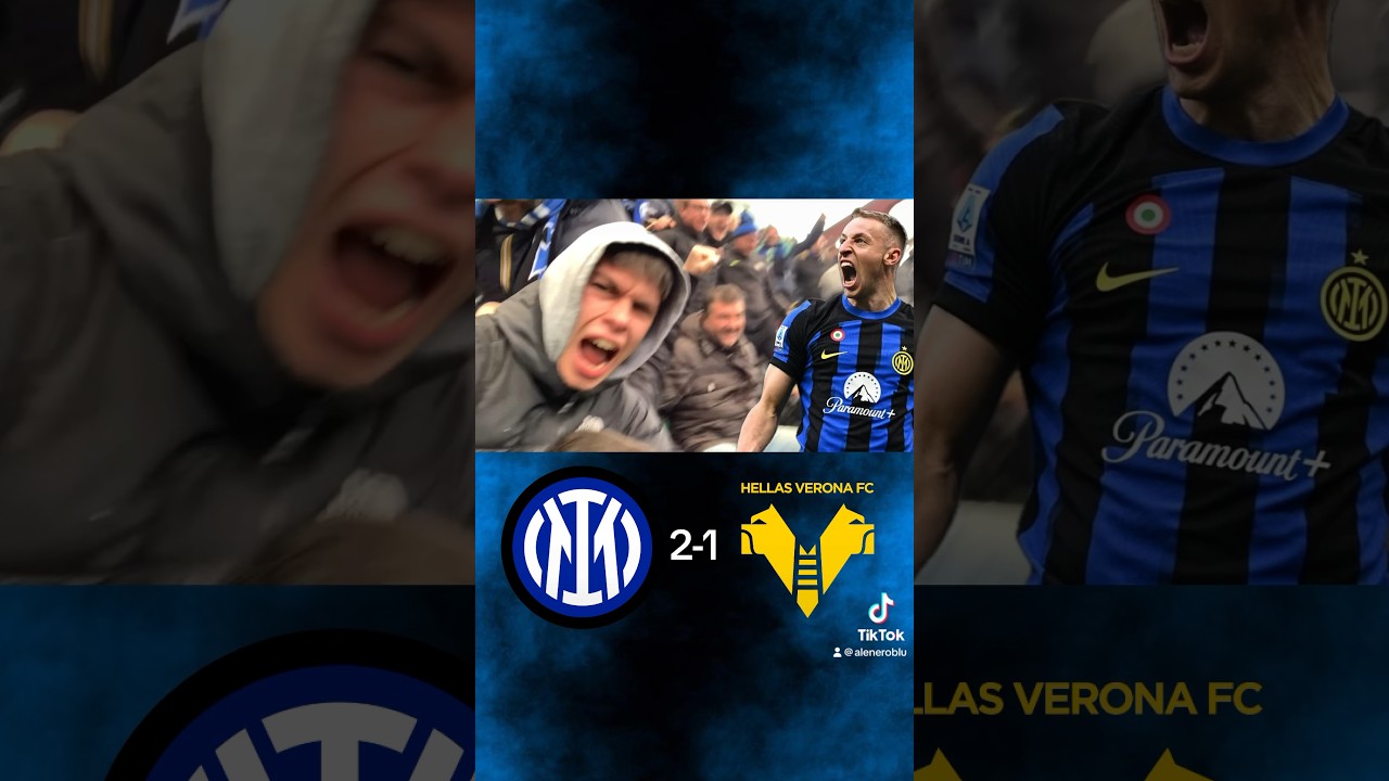 Live Reaction: Hellas Verona 1-2 Inter Milan ⚫️🔵 | Forza Inter!