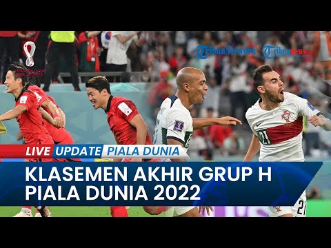 Klasemen Akhir Grup H Piala Dunia 2022, Portugal Kokoh di Puncak & Korea Selatan Ungguli Uruguay