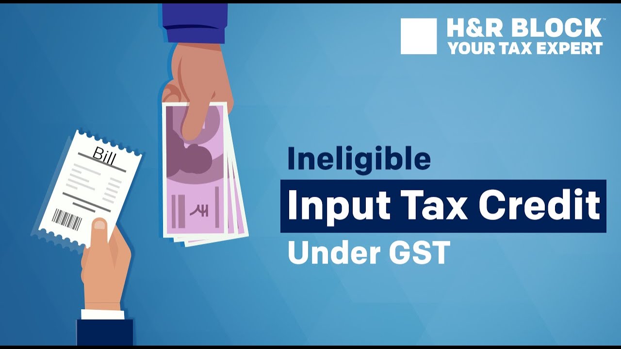 GST Ineligible Input Tax Credit u/s 17(5) 📄