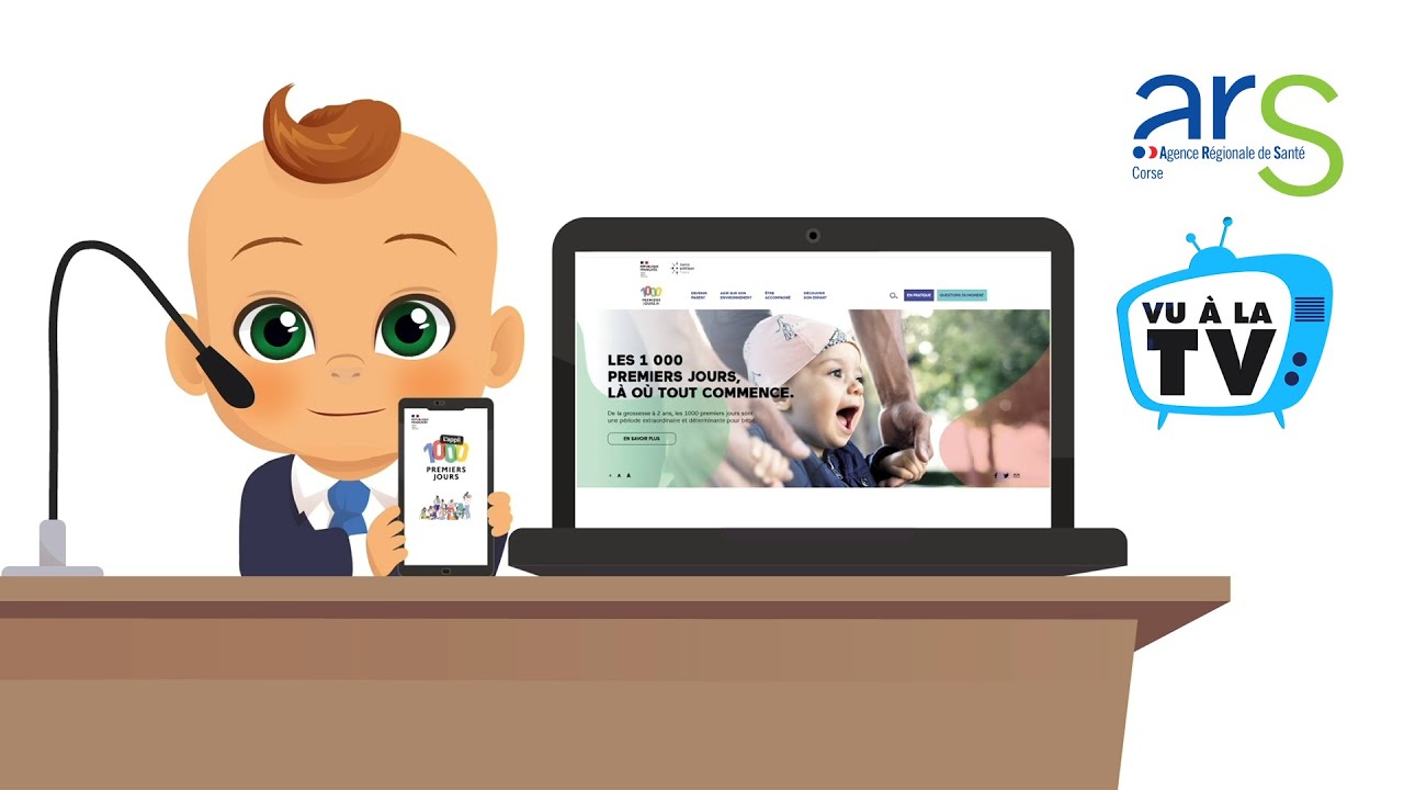 Publicité TV Motion Design - 1000 Premiers Jours