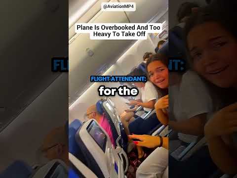 Flight Too Heavy For Takeoff 😱✈️