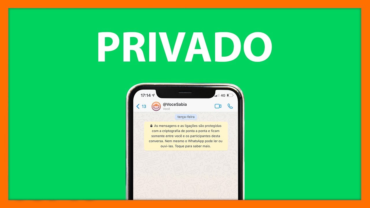 Criptografia de ponta a ponta no WhatsApp 🔒