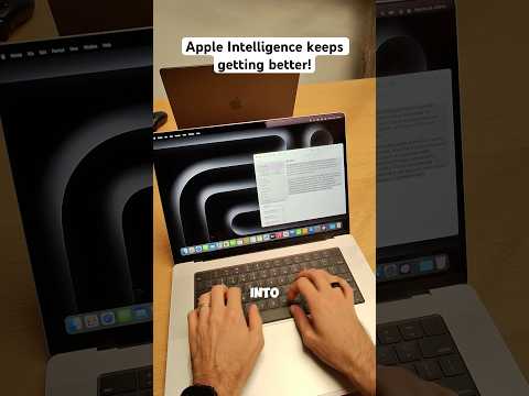 Apple Intelligence keeps getting better! 🤯