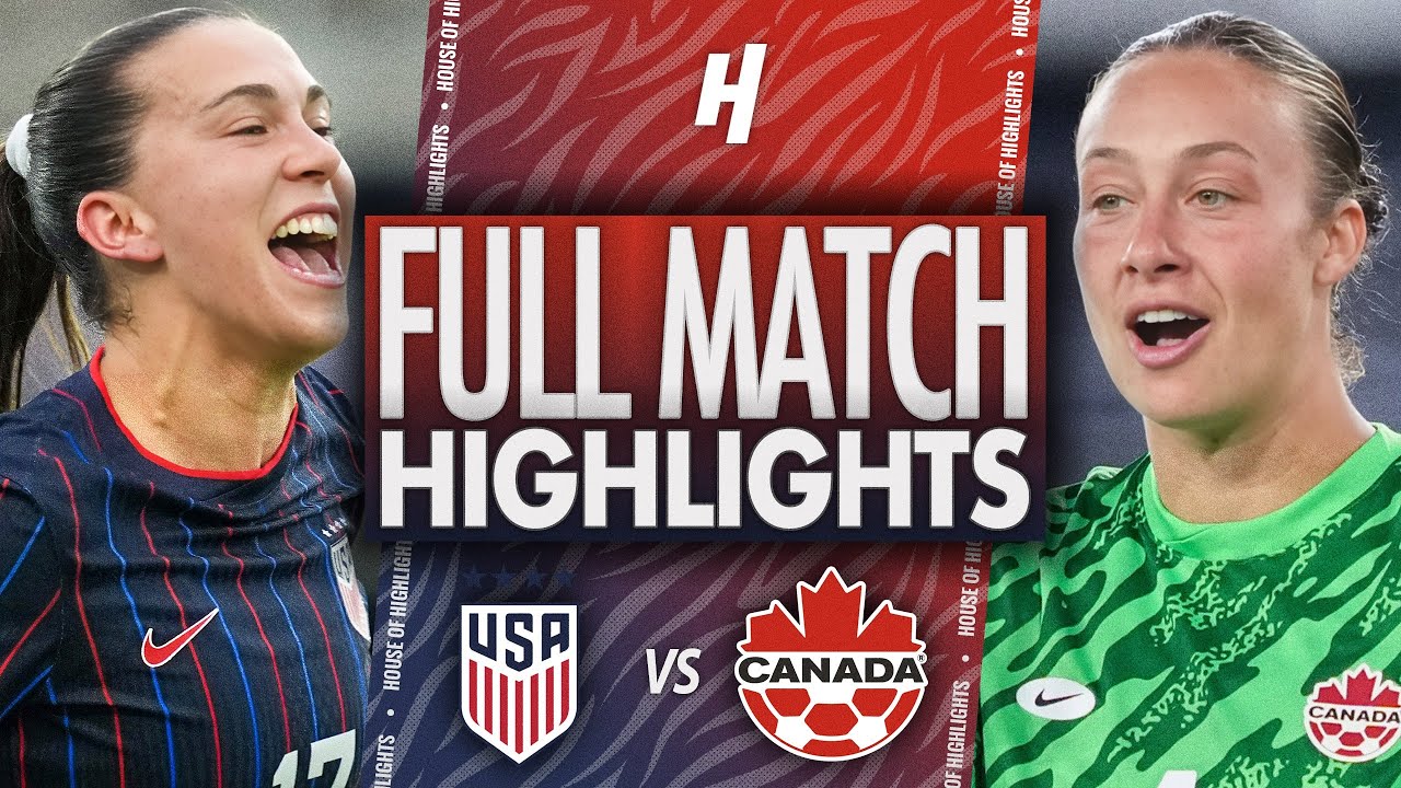 USA vs Canada Women's Friendly Highlights | July 2, 2025