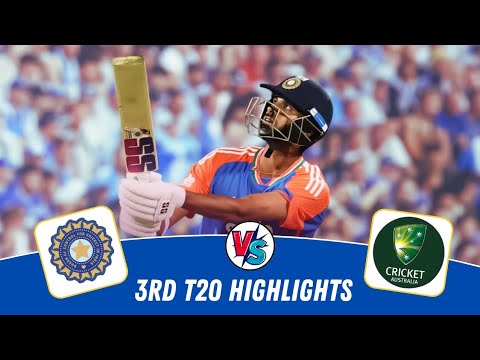 India vs Australia 3rd T20 Highlights 2025 | Ind vs Aus