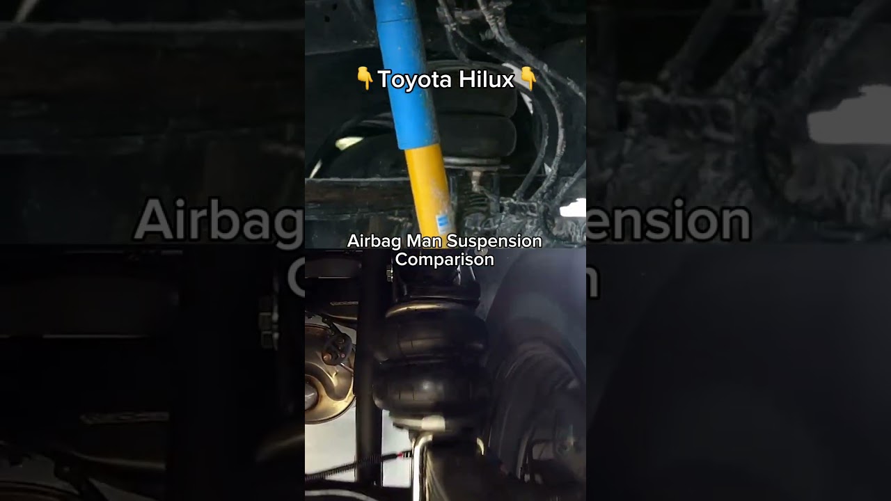 Toyota Hilux Airbag vs. Man Suspension Comparison 🚙