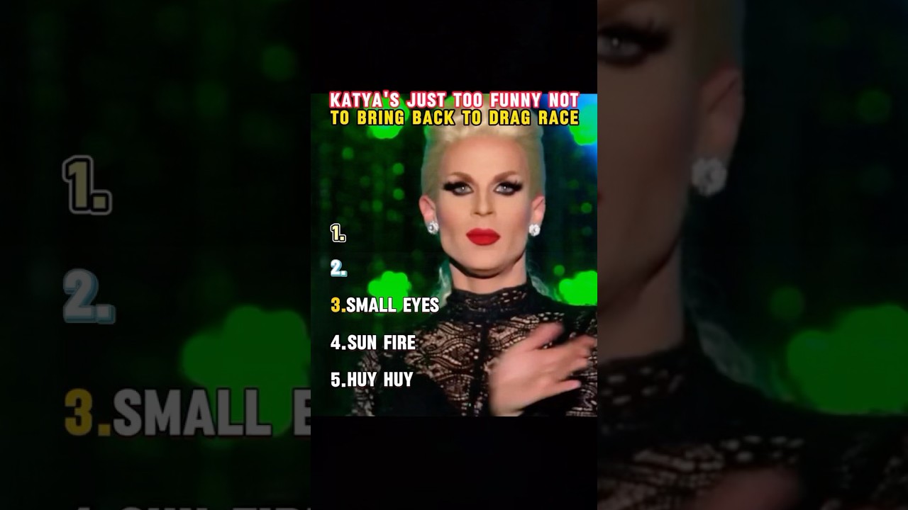 Katya's Hilarious Return to Drag Race 😂