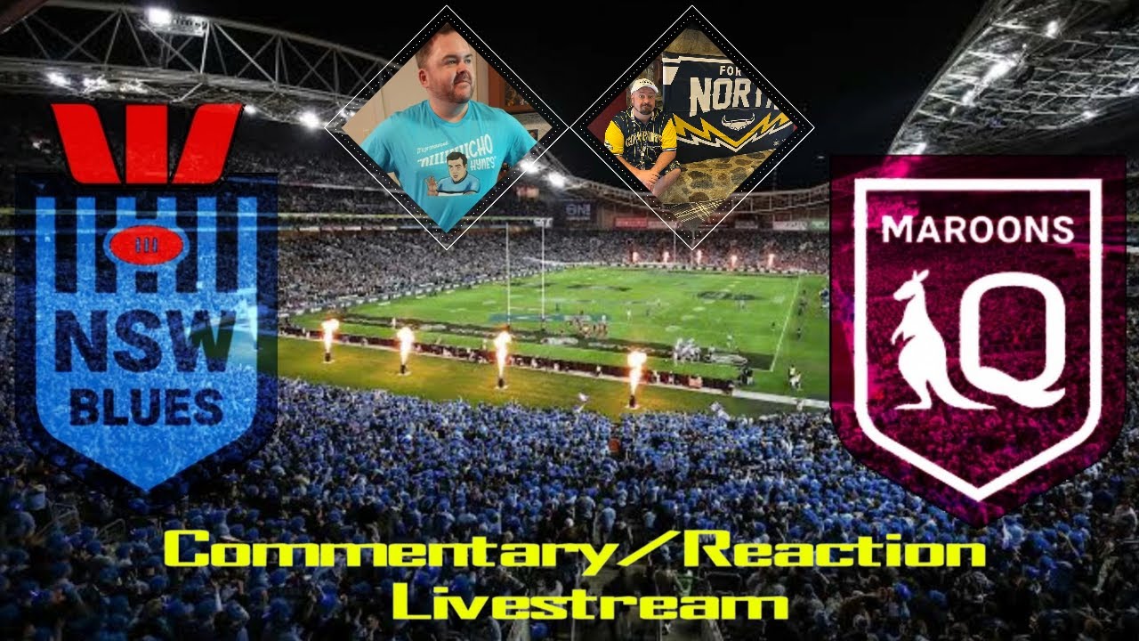 2025 Watch the 2025 State of Origin Game 3 Decider Live with Dan from Rugby League Outlaws! 🏉