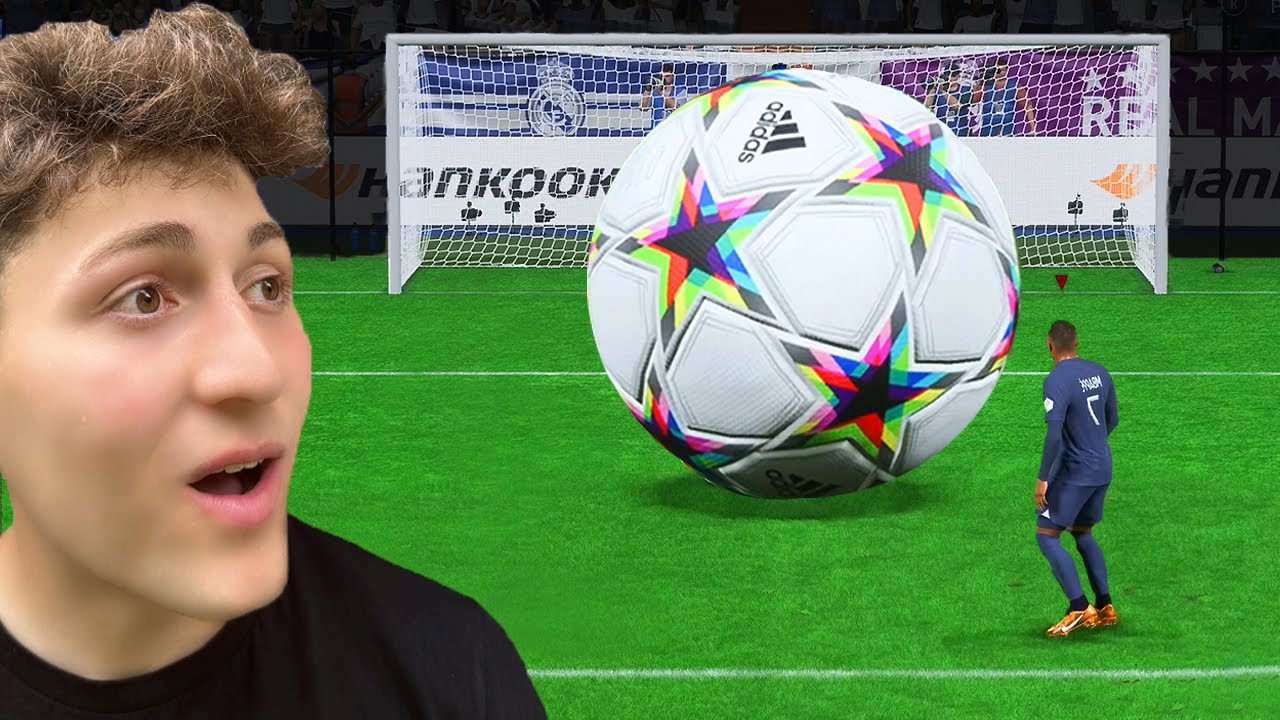 Chaque but agrandit le ballon ! ⚽️