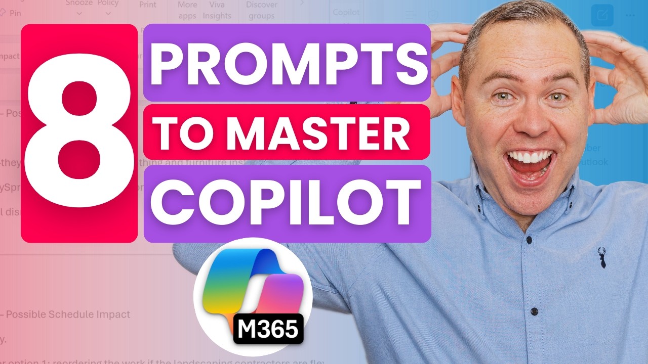 8 Microsoft 365 Copilot Prompts to Save Hours Weekly ⏱️
