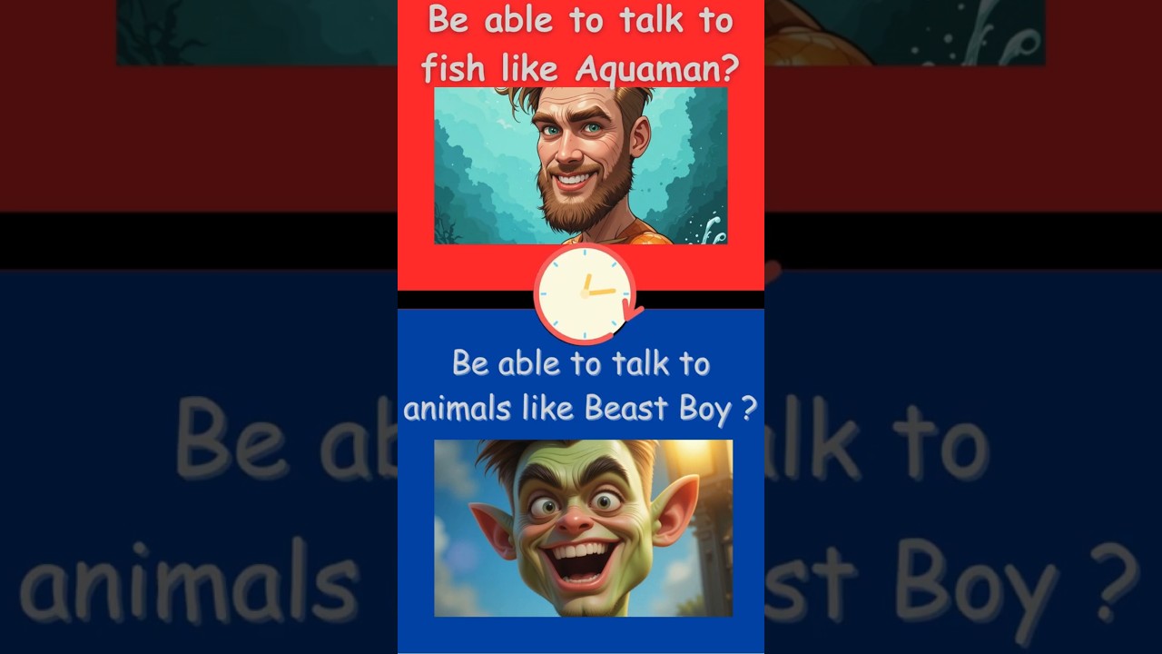 Aquaman vs Beast Boy: Epic Riddle Showdown π