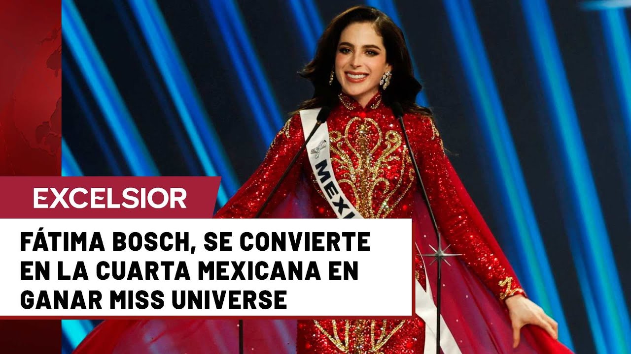 Así fue la coronación de Fátima Bosch, Miss Universe 2025