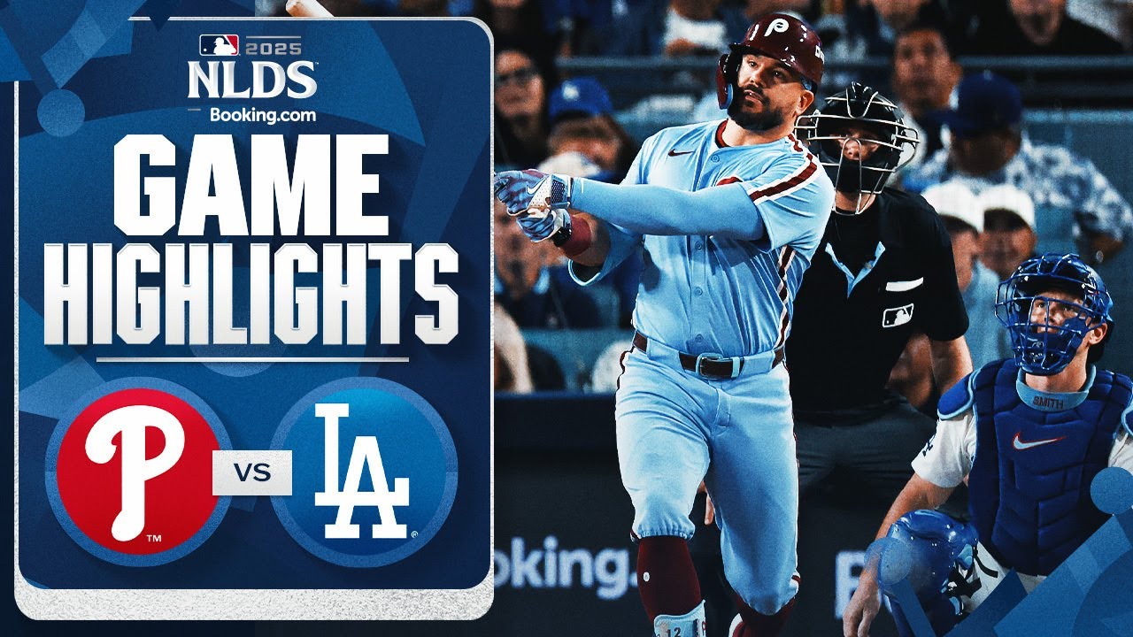 Phillies vs. Dodgers NLDS Game 3 Highlights | Exciting Playoff Action ๐