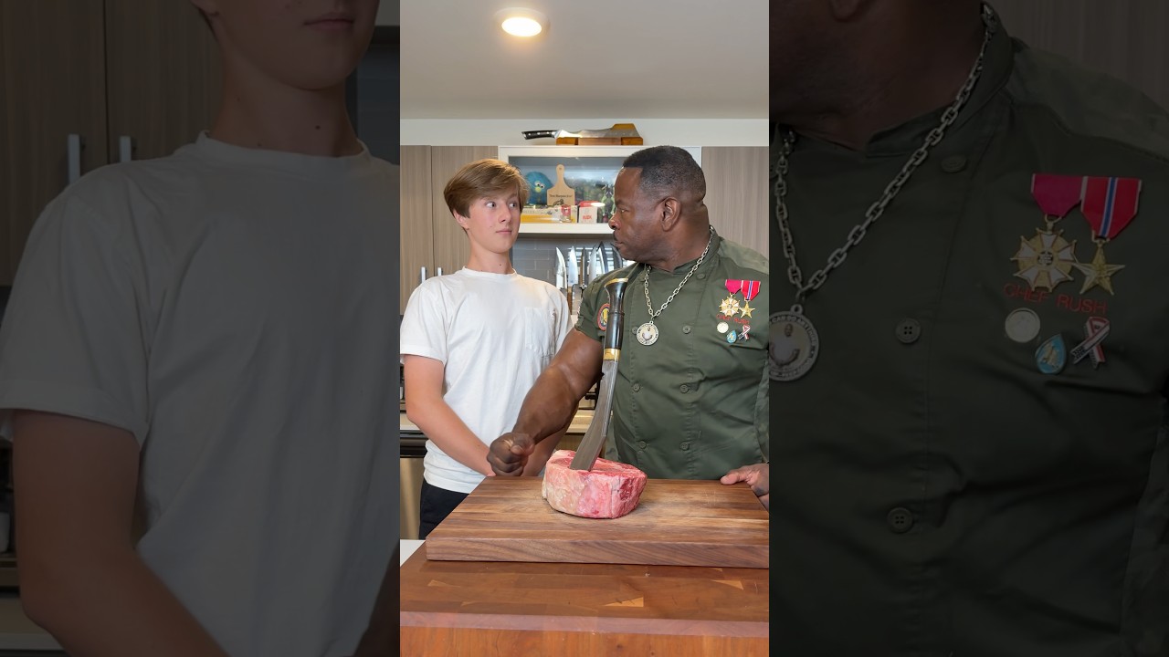 Tomahawk Steak Frites 🍽️ @ChefRush