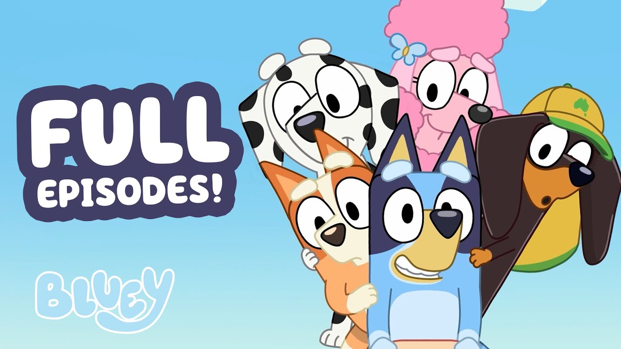 Bluey's Back to School FULL EPISODES ✏️ 💙 🏫 | NEW Compilation! | Bluey