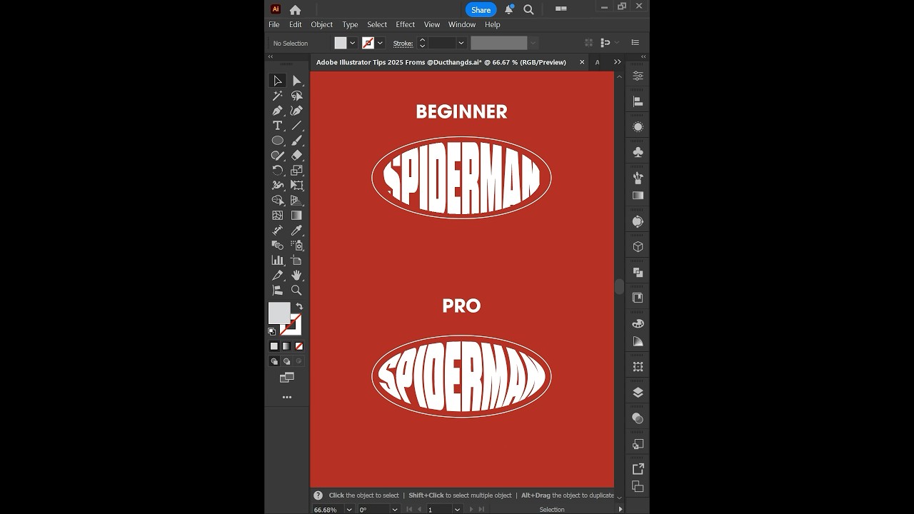 Master Adobe Illustrator 2025: Insert Text into Any Shape & Create Professional Logos ✨