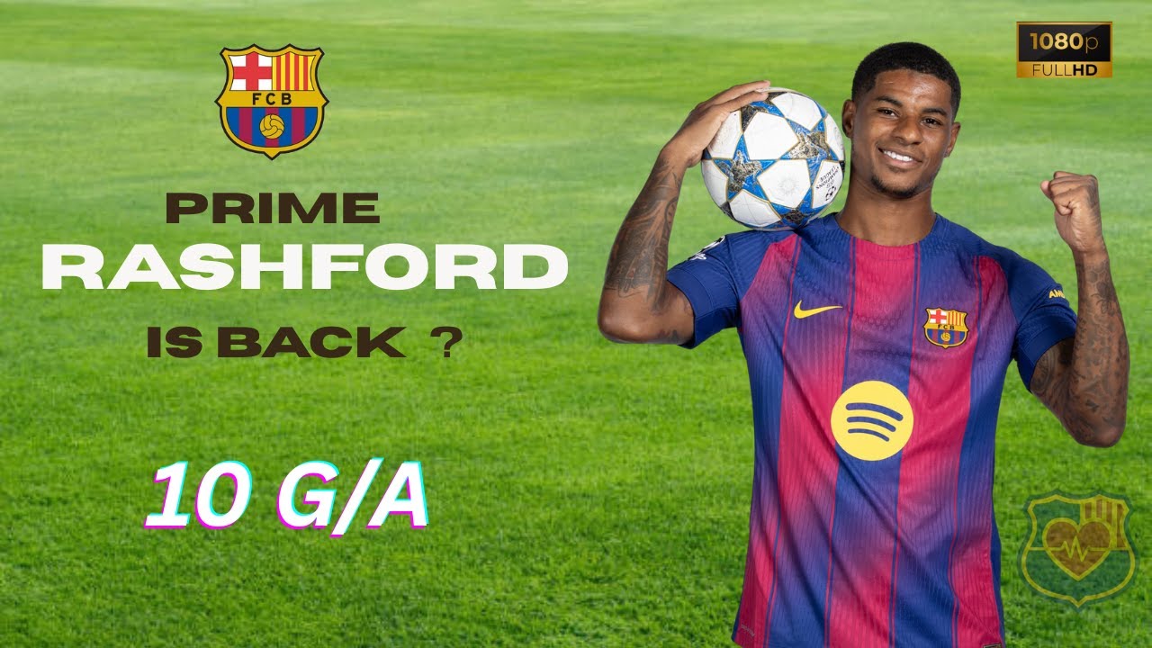 Rashford's 10 Goals & Assists for Barcelona 2025/26 ⚽
