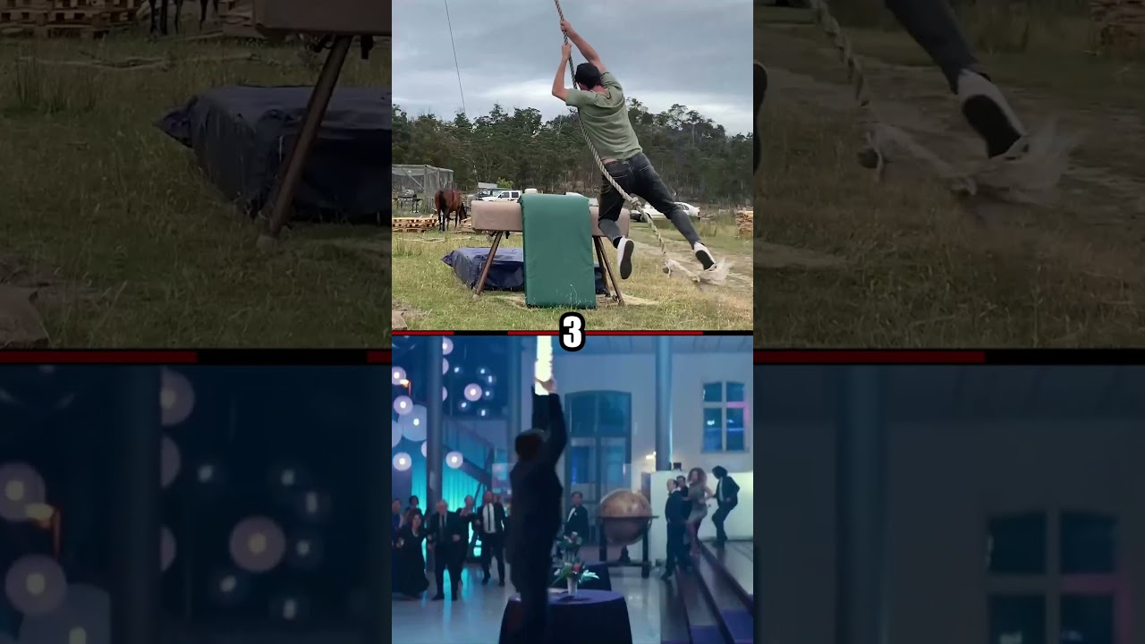 Best Real-Life Movie Stunts in Uncharted 🎬