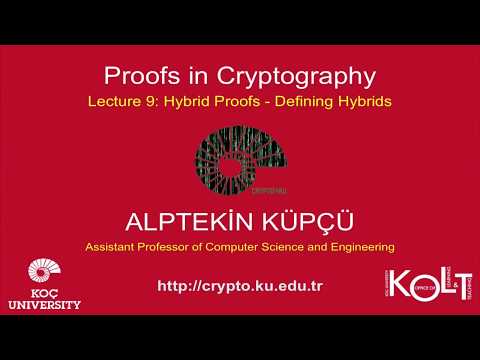 Proofs in Cryptography  Lecture 9 Hybrid Proofs   Defining Hybrids