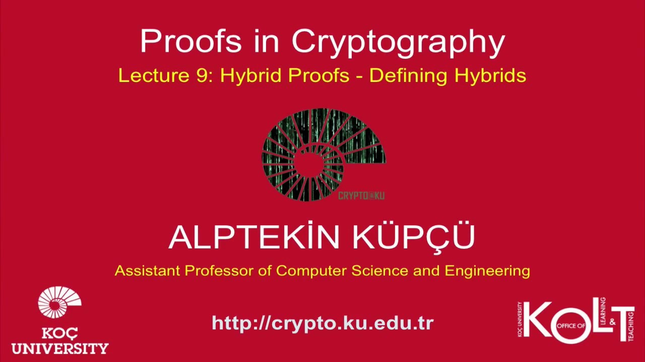 Cryptography Lecture 9: Mastering Hybrid Proofs & Zero-Knowledge Protocols π