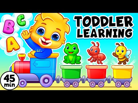 Toddler Learning Colors, ABC & Kids Songs + Educational Videos For Toddlers With Lucas & Friends