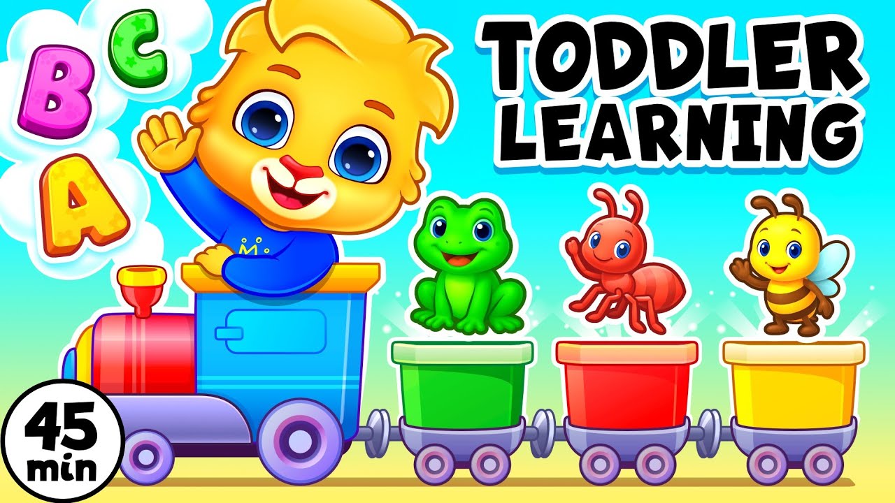 Fun Learning for Toddlers: Colors, ABCs & Songs with Lucas & Friends 🎶