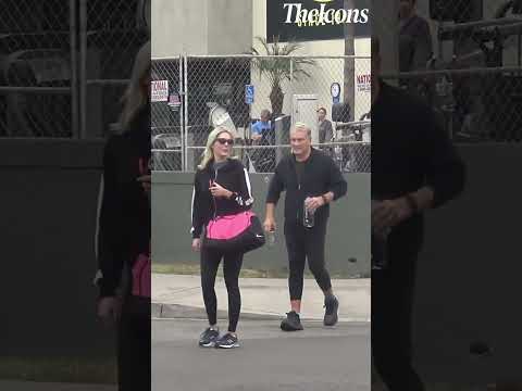 Dolph Lundgren With His Wife Going Home After A Hard Workout At Golds Gym💪#dolphlundgren