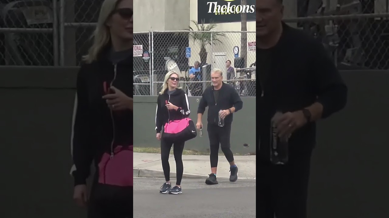 Dolph Lundgren and Wife Head Home After Intense Workout at Gold's Gym 💪