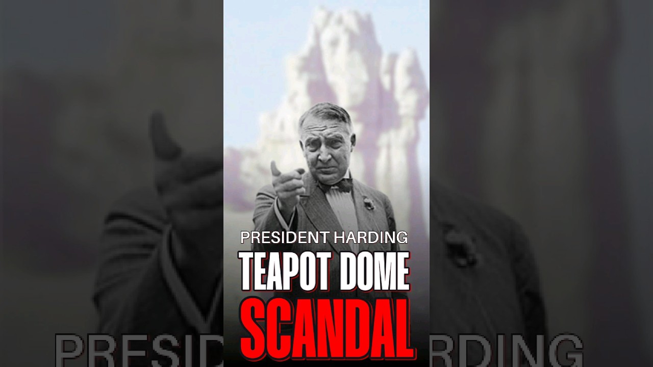 Warren G. Harding & the Teapot Dome Scandal: A Historic Corruption 🚨