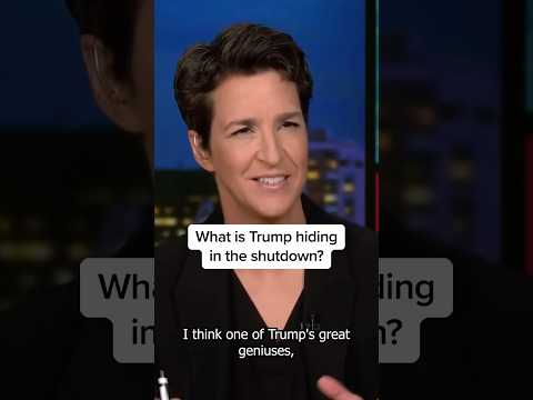 What is Donald Trump hiding in the shutdown?