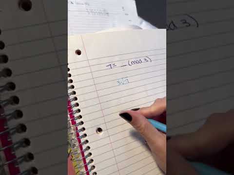 Congruence in a Modular Arithmetic System