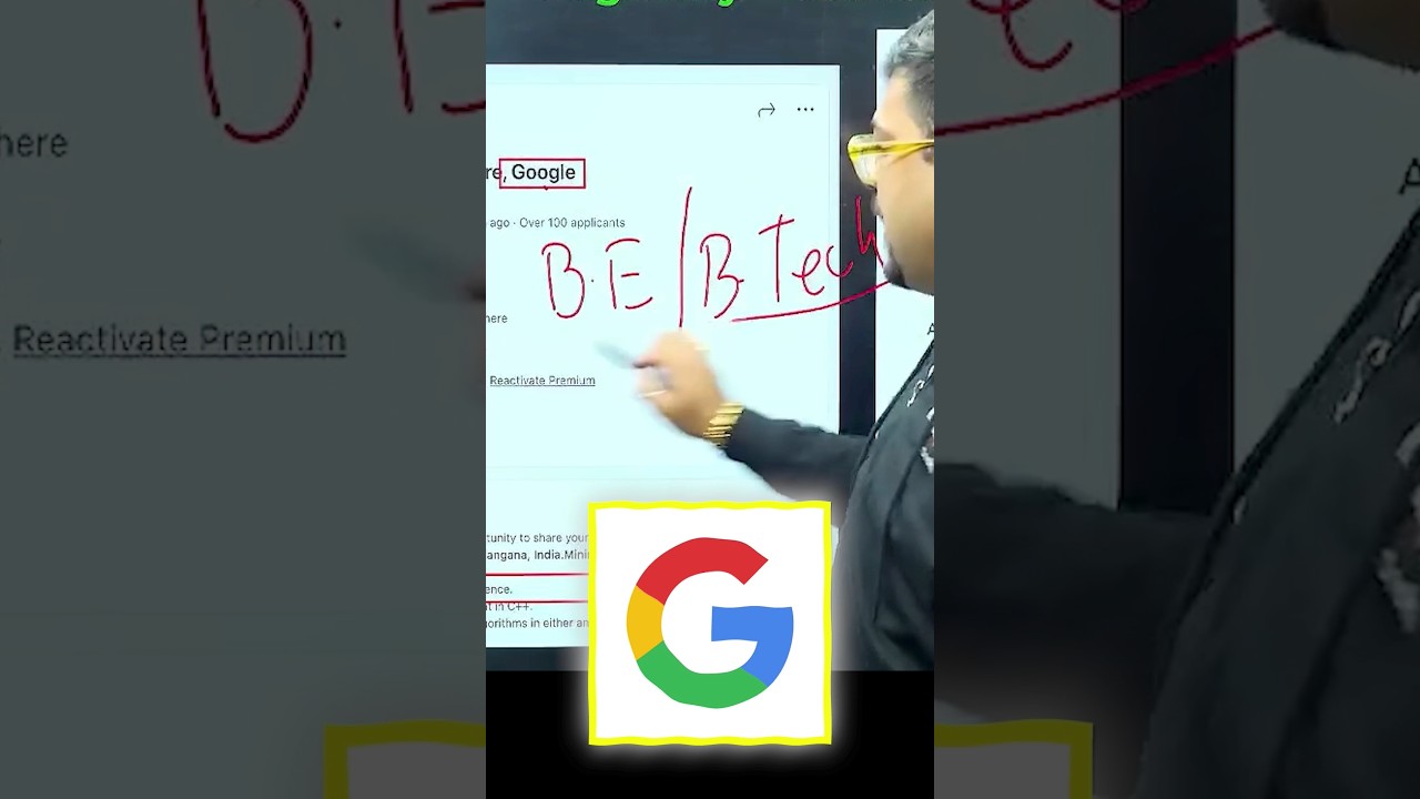 How Google & Microsoft Hire B.Tech Graduates 😱