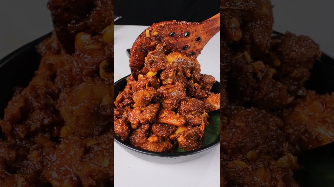 Madurai Mutton Chukka🤤 #shorts